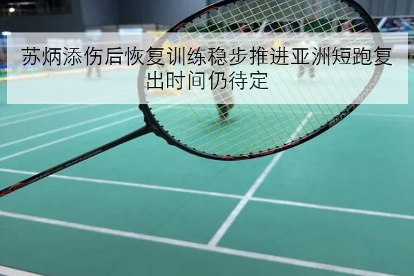 苏炳添伤后恢复训练稳步推进亚洲短跑复出时间仍待定